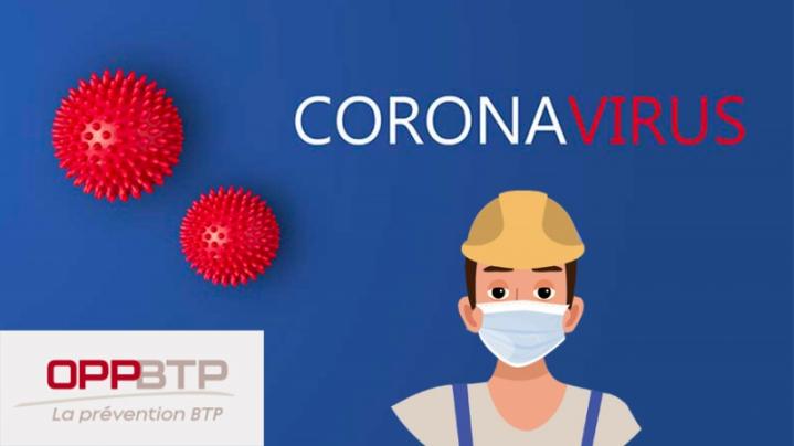 l'OPPBTP publie la quatorzième version de son guide de préconisations de sécurité sanitaire