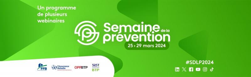 Semaine de la Prévention du 25 au 29 mars 2024