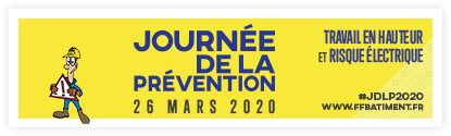 Jeudi 26 Mars 2020 sur le thèmes des chutes de hauteur et du risque électrique