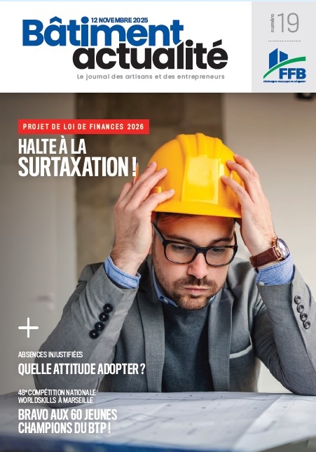 BATIMENT ACTUALITE N° 19 DU 12 NOVEMBRE 2025