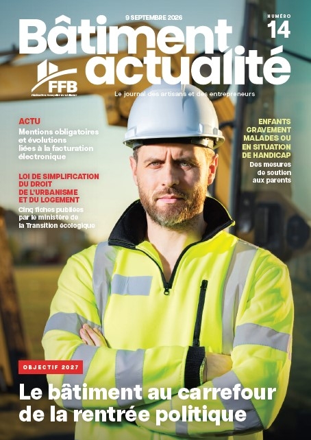 BATIMENT ACTUALITE N&deg; 14 DU 09 SEPTEMBRE 2026